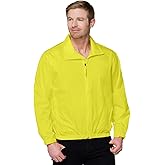 AFC Men's Lightweight Windbreaker Zip Up Jacket Small to 6x Big & Tall Coat