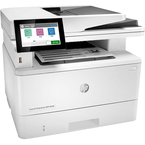 HP LASERJET ENTERPRISE MFP M430F MONOCHROME ALL-IN-ONE PRINTER WITH BUILT-IN ETHERNET & 2-SIDED PRINTING (3PZ55A),WHITE, LARGE