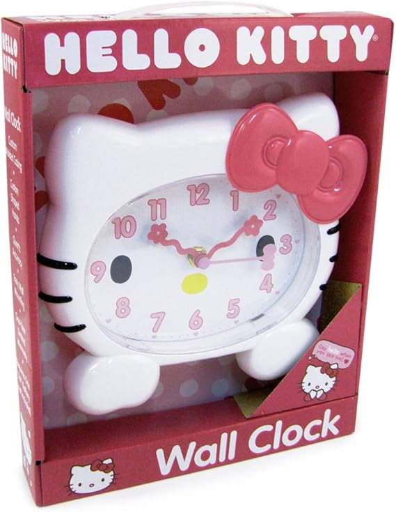 Hello Kitty Wall Clock Amazon.ca Home & Kitchen