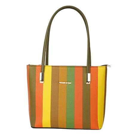 multi coloured shoulder bag