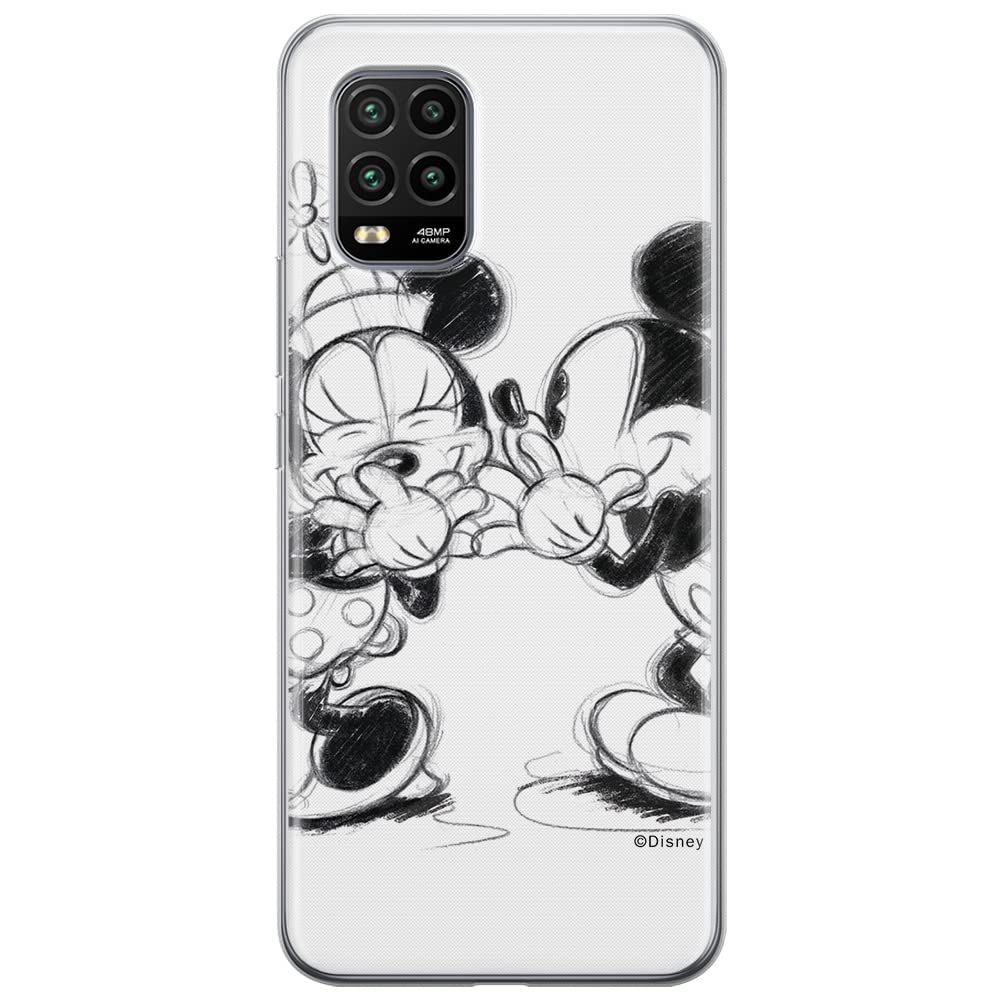 ERT GROUP mobile phone case for Xiaomi MI 10 LITE original and officially Licensed Disney pattern Mickey & Minnie 010 optimally adapted to the shape of the mobile phone, case made of TPU