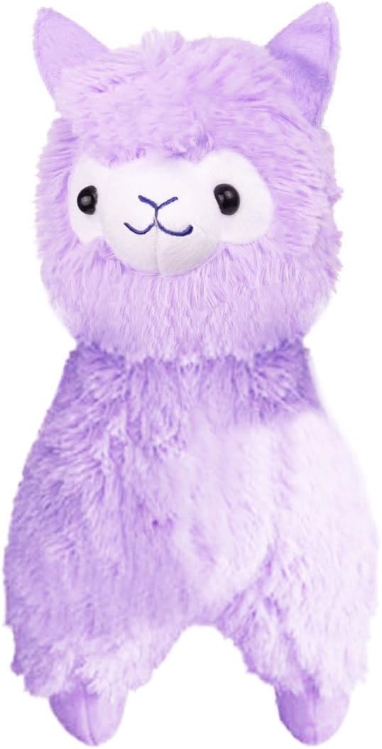 purple alpaca plush