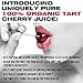 #1 Montmorency Tart Cherry Juice Concentrate - 100% Pure Best Organic Tart Cherry Juice - Safe Natural Sleep Aid - 16 Oz.