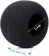 YOUSHARES Windshield for Zoom H1n Wind Screen Foam Cover Pop Shield view 5