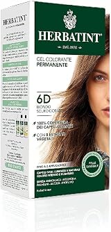 Herbatint Hair Dye 6D Dark Golden Blonde Permanent Herbal Colour Gel