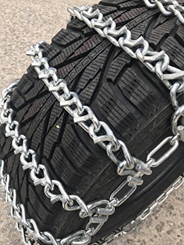 image for TireChain.com V-Bar Two Link Heavy Duty Mud Service 5/16 Thick Tire Ch