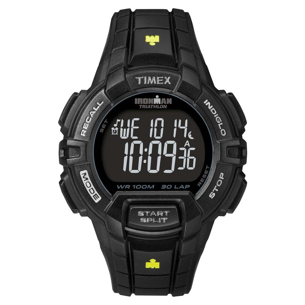 Timex Men's Ironman Triathlon Rugged 30 44mm Resin Strap Watch