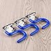 NUOLUX Mop Holder Broom Holder S-Type Wall Mounted Organizer Brush Storage Hanger 3pcs