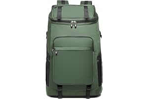 TY&WJ Large Capacity Hiking Backpack, Top-Dry-Wet Separation Design Breathable Camping Backpack Water-Resistant Travel Backpa