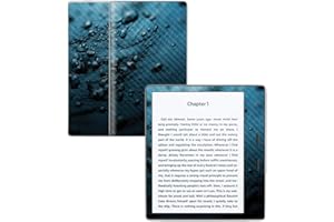 MIGHTY SKINS MightySkins Carbon Fiber Skin for Amazon Kindle Oasis 7" (9th Gen) - Blue Storm | Protective, Durable Textured Carbon Fiber Finish | Easy to Apply, Remove, and Change Styles | Made in The USA