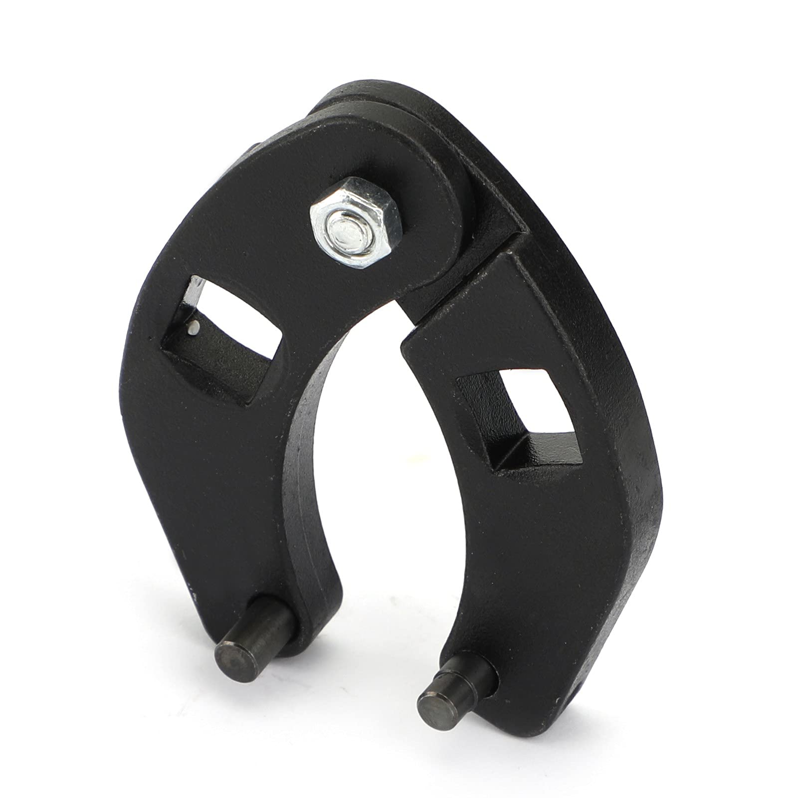 Topteng Adjustable Gland Nut Wrench Pin Spanner Tools Black Fit for Hydraulic Cylinders 1266 & 7463 (7463)