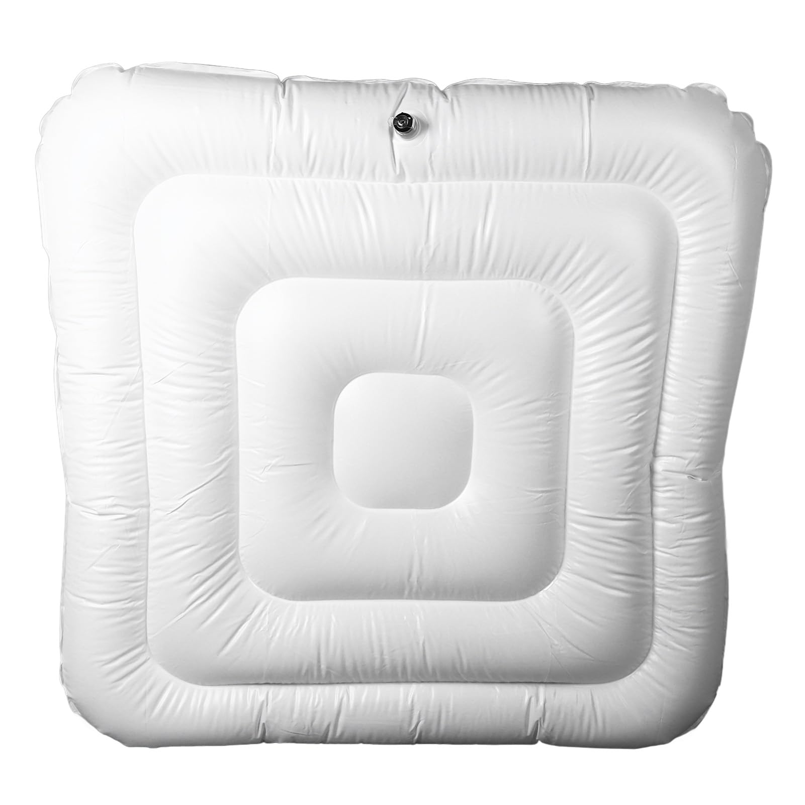 Square Hot Tub Cover, 4.2ft Wide Compatibility Inflatable Hot Tub Cover Pool Accessories Dustproof Rainproof Insulated Energy Saving Lid