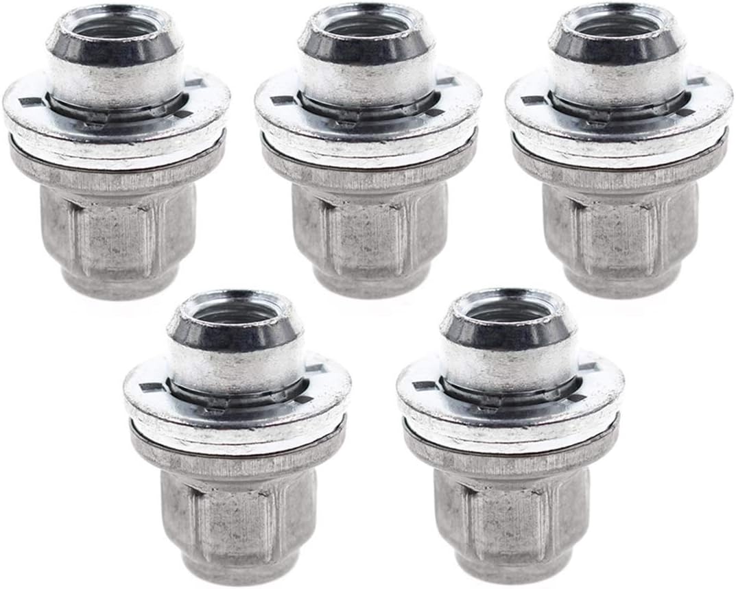 Carbhub C2C35294010 Wheel Lug Nuts 5 Pieces for Jaguar SType XType XJ XJR XF 19992011