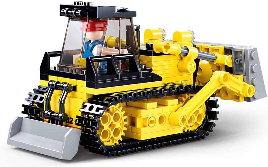 Sluban Town-bulldozer 231 Pieces, Mehrfarbig, 7 cm x 12 cm x 7 cm - Image 4