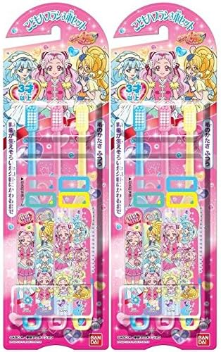 Amazon こどもハブラシ3本セット Hugっとプリキュア 2個セット こどもハブラシ３p Hugプリキュア 子ども用ハブラシ 通販
