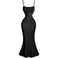 Amazon.com: BELLA BARNETT Splendid Black Strapless Shining Irregular Silver  Wave Chains Cocktail Dress Magnificent Stylish Visual Impact Bodycon  Elegant Dress : Clothing, Shoes & Jewelry