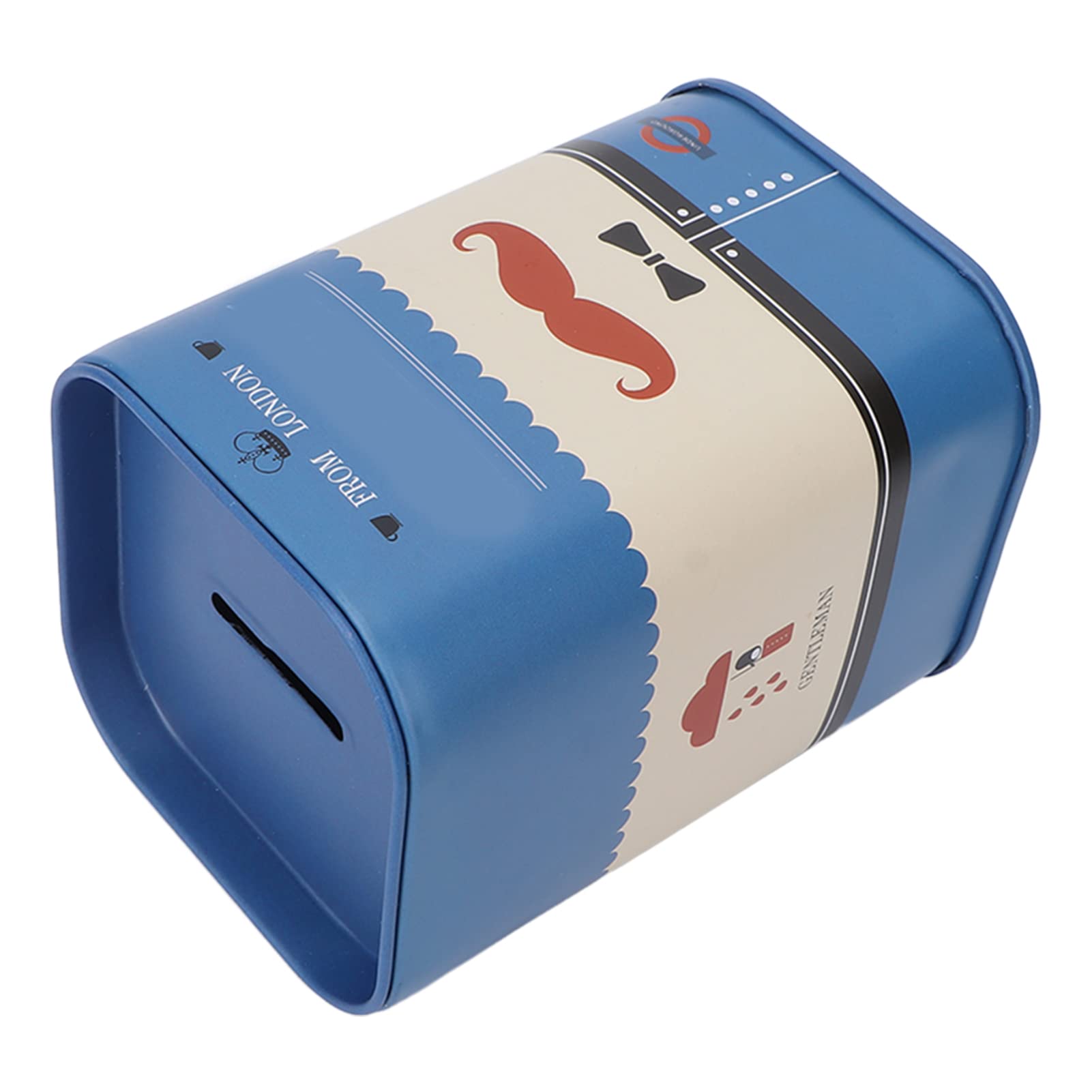 Blade Container,Removable Design Large Capacity Compact Structure Beautiful Practical Blade Disposal Case for Home(Blue beard)