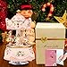 LOVE FOR YOU Gift Wrapped Music Box Carousel Horse Unicorn Musical Merry-Go-Round for Girls Women Kids Sister Niece Daughter Mom Granddaughter Grandma Birthday Mothers Day Present