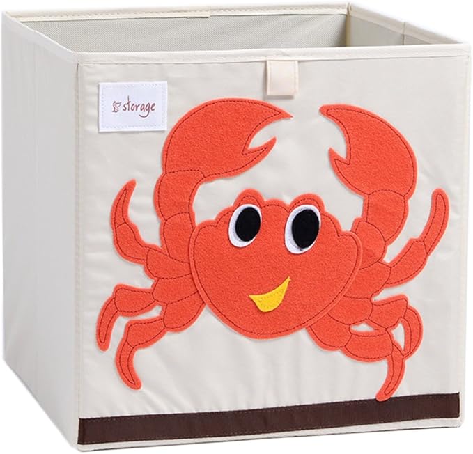 animal canvas storage boxes