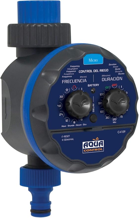 Aqua Control Riego por Goteo para Jardín-Incluye Goteros, Tubería ...