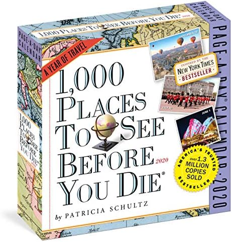 1,000 Places to See Before You Die Page-A-Day Calendar 2020