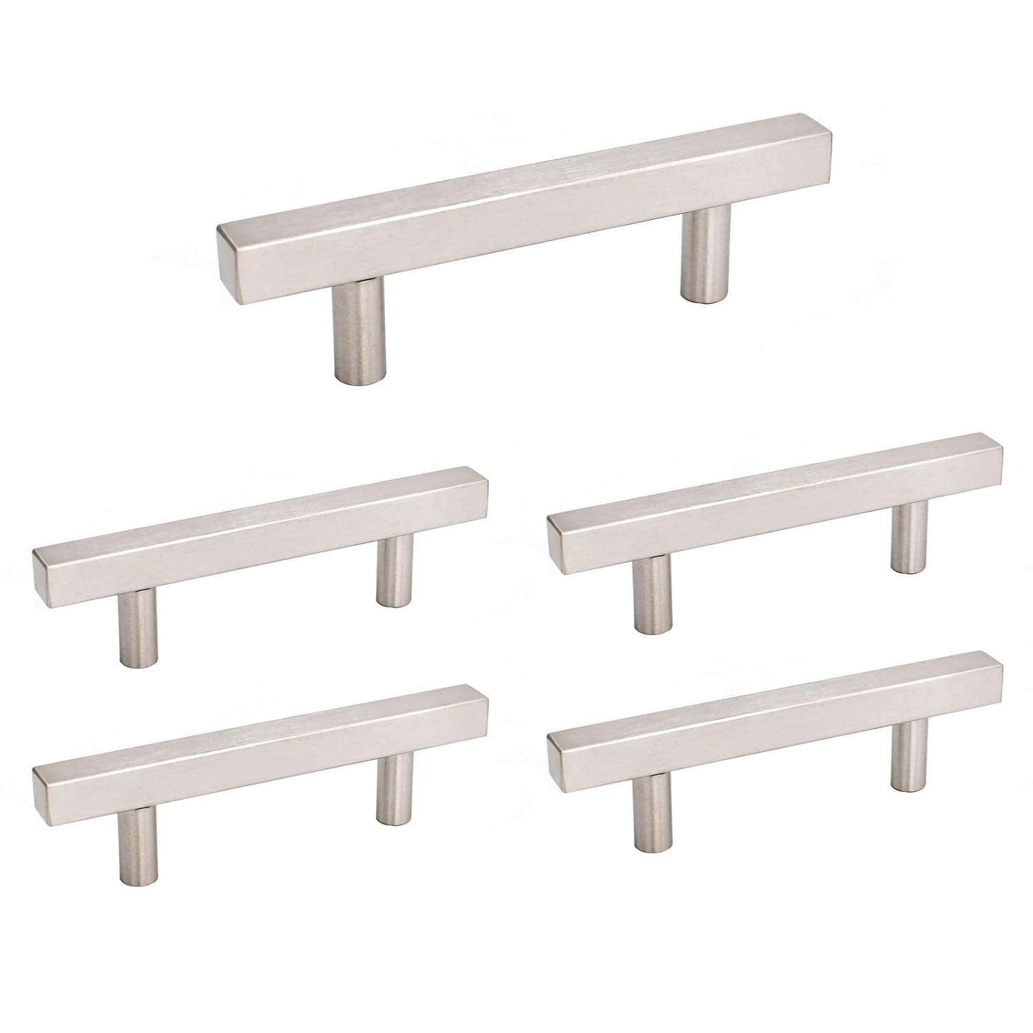 Best Homidy Kitchen Cabinet Pulls And Knobs Brushed Nickel