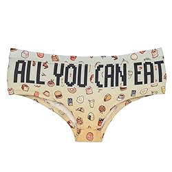 AWESOMETIVITY Funny Women's Hipster Panties - Small