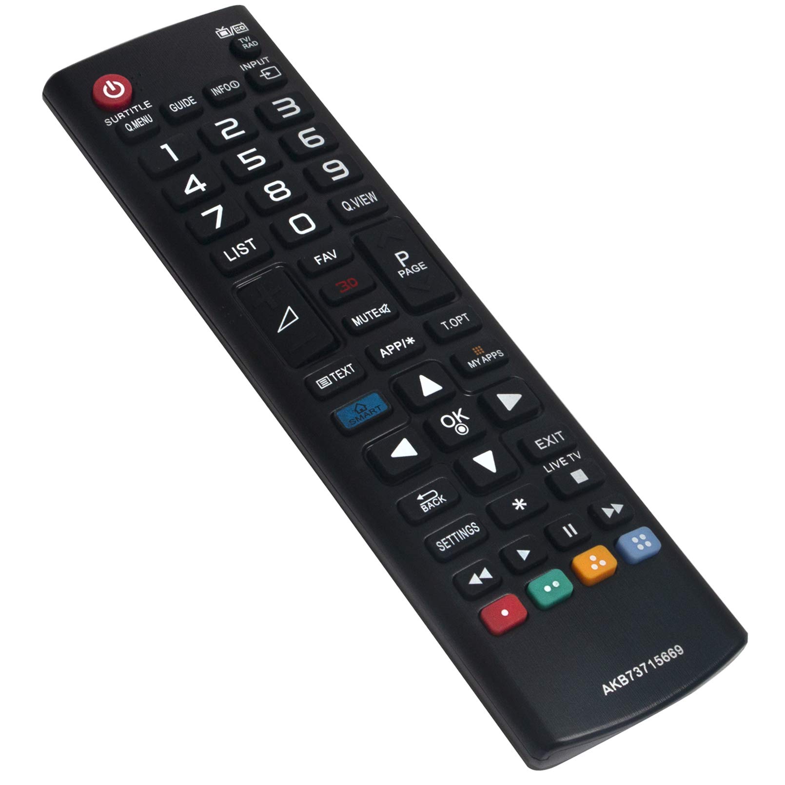ALLIMITY AKB73715669 Remote Control Replace fit for LG TV 47LB731V 49LF540V 49LH604V 60LB650V 60LB870V 65UB950V 42LB650V 42LB671V 42LB730V 55LF652 42UB820V 50LB580V 50LB650V