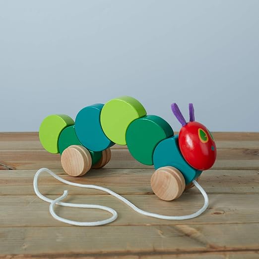 caterpillar pull toy