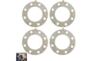 CTUOPTUO 4 Pcs Rear Axle Flange Gasket Kit Fit for Dodge/Ram 2500 3500, Part# 5086767AC, 926-966, Rear Axle Shaft Flange Gasket Seals for Use in Automotive Transmission & Drivetrain Systems