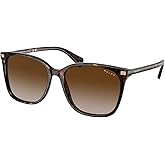 Ralph Lauren Vvcv RA5293 Square Sunglasses for Women +BUNDLE with ACCESSORY EYEWEAR KIT