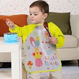 Vicloon 4 Pcs Long Sleeve Baby Bibs Waterproof For Infants 6 Months to 3 Years view 5