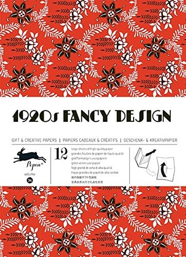 1920s Fancy Design: Gift & Creative Paper Book Vol. 34 (Multilingual Edition) (Gift Wrapping Paper Book)