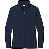 Sport-Tek Women's Sport-Wick Flex Fleece 1/4-Zip LST561, True Navy, X-Large