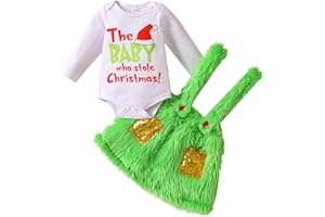 Aifawile Baby Christmas Outfit - Furry Pants/Skirt Costume for Boy/Girl - Funny Gift for Christmas Party
