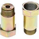 O2 Oxygen Sensor Spacer Adapter Isolator Extender Straight CEL Fix Kit for Exhaust Systems Check Engine Light Eliminator Adap