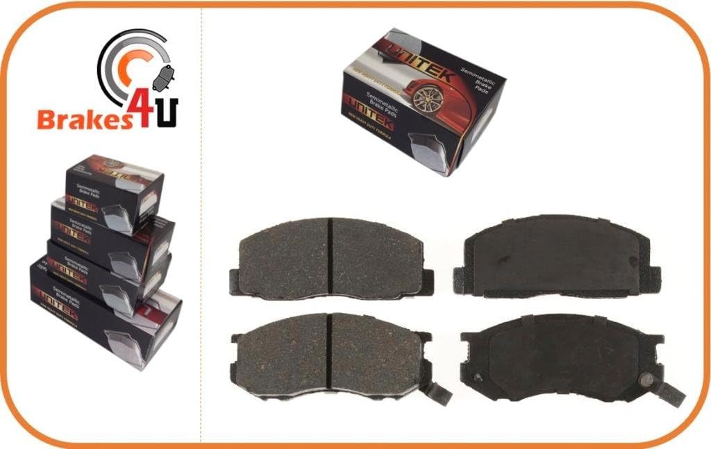 D263 FRONT SemiMetallic Brake Pads Automotive