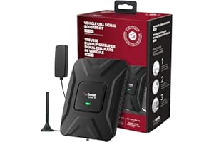 weBoost Drive X (655021) Vehicle Cell Phone Signal Booster | Car, Truck, Van, or SUV | U.S. Company | All Canadian Carriers -