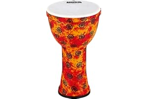 Meinl Percussion Meinl VivaRhythm VR-SDJ9-SH Boom Series 9" Djembe, Pre-Tuned Synthetic Head, Sunshine Finish