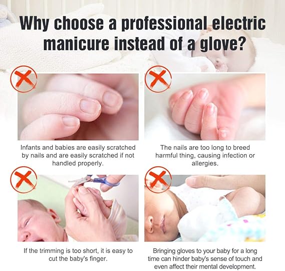 Electric Nail Clipper Butycee Safe Automatic Electric Nail Trimmer Finger And Toes Care For Baby Blue Battery Not Included Amazon Ca Beauty