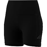 Adidas Womens All Szn Ribbed High-Waisted Bike Shorts