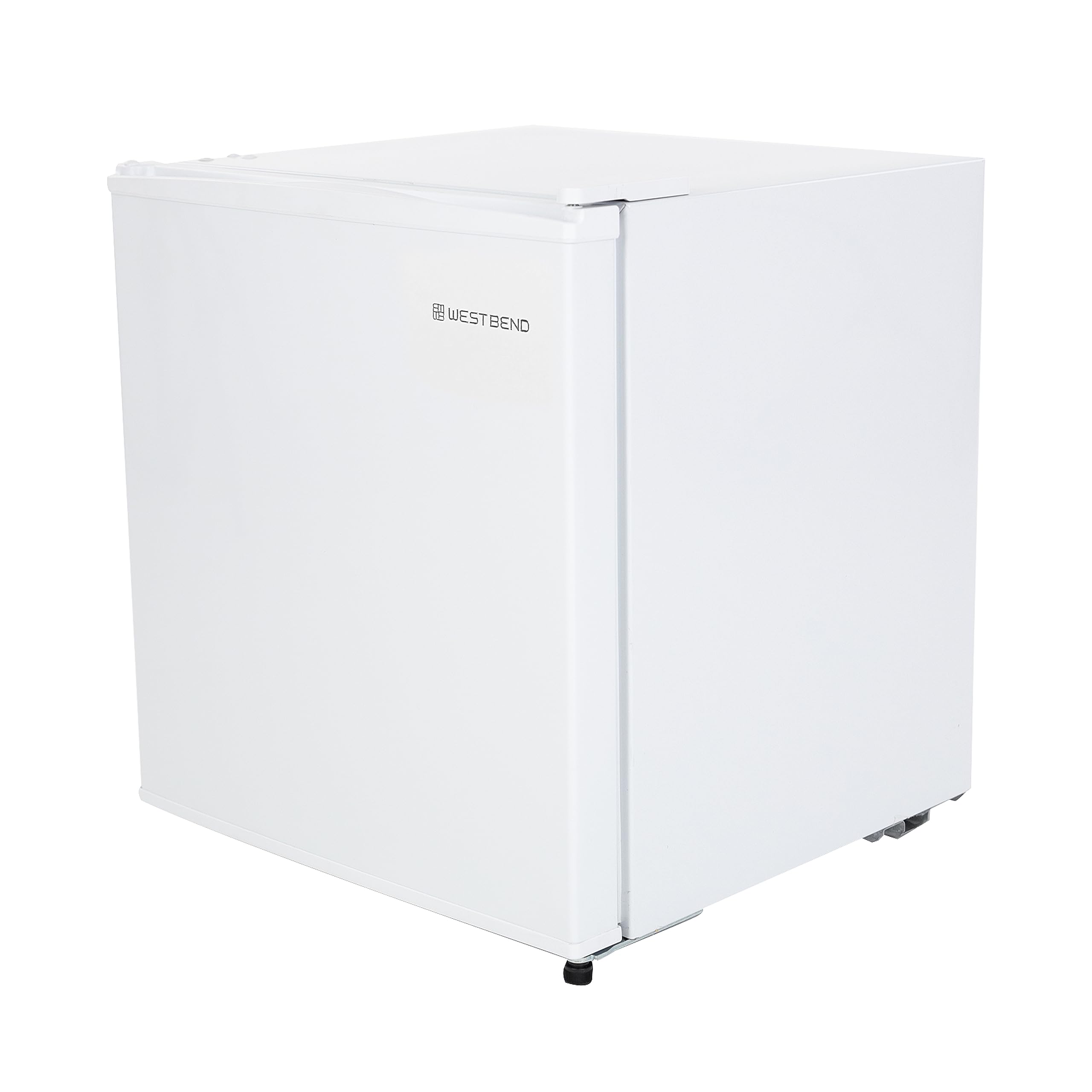 West Bend Mini Fridge Compact Refrigerator for Home Office or Dorm, Auto Defrost with Reversible Door, Energy Star Rated, 1.7-Cu.Ft., White