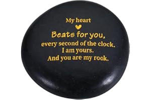 AMBREGRISSUN Anniversary Christmas Stocking Stuffers for Boyfriend Girlfriend Valentines Day Gifts for Her Him Lesbian Gay Husband Engagement Rock Gifts for Couple Women Men Bridal Shower Wedding Gifts for Bride