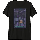 Minecraft Enderman Tarot Premium Tri-Blend T-Shirt