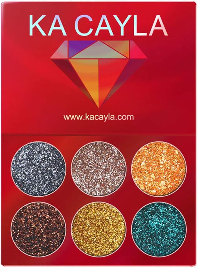 Eye shadow,IMJONO party summer St. Patrick's Day 2019 Surprise Best Gift for Girlfriend Lover Wife Discount clearance KA CAYLA Makeup Eye shadow Eyeshadow Palette Cosmetic Set Eye Shadow 6 Colors