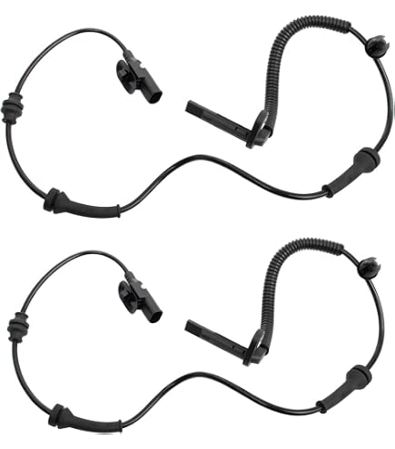 A-Premium ABS Wheel Speed Sensor Set - Compatible With Jeep Cherokee 2014-2018 (Rear Driver & Passenger Sides) - Replaces 68141898AB, 68141898AC
