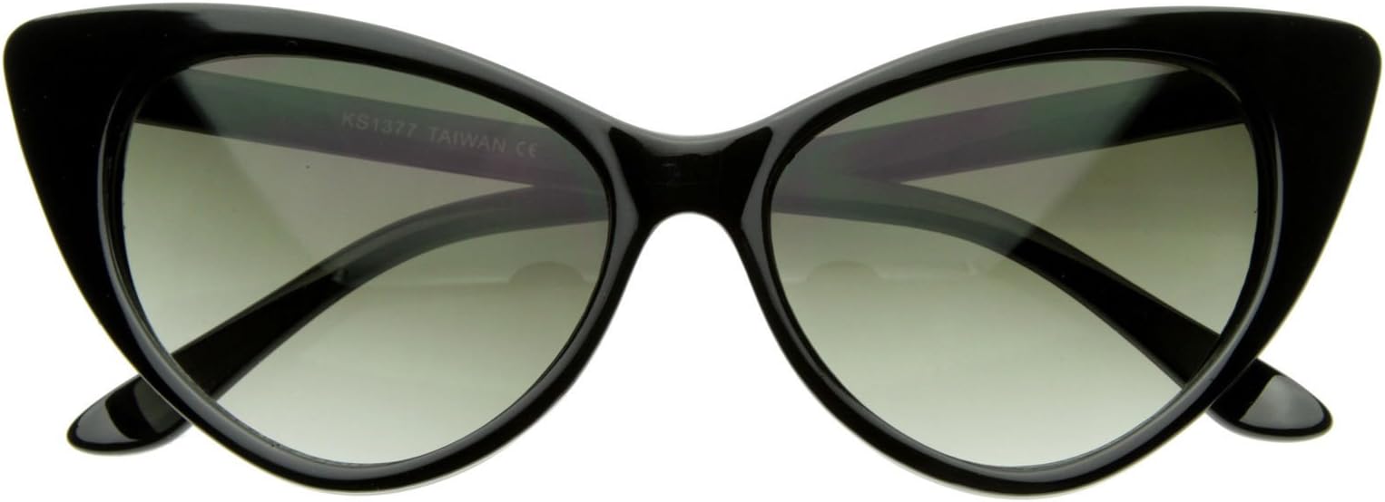 AStyles - Super Cateyes Vintage Inspired Fashion Mod Chic High Pointed Cat Eye Sunglasses Glasses
