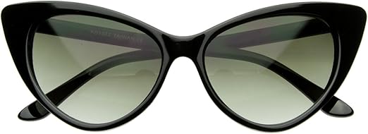 high pointed cat eye sunglasses