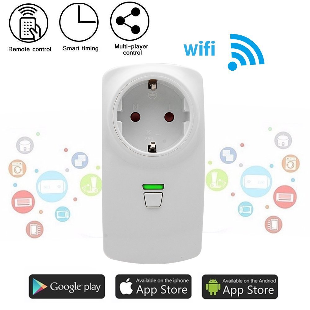 TOP-MAX Enchufe Inteligente WiFi Inalámbrico Smart Socket ...
