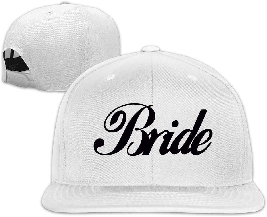 whyduiwoo Bride Wedding Marriage Matching Couple Snapback Cap Flat Brim Baseball Caps